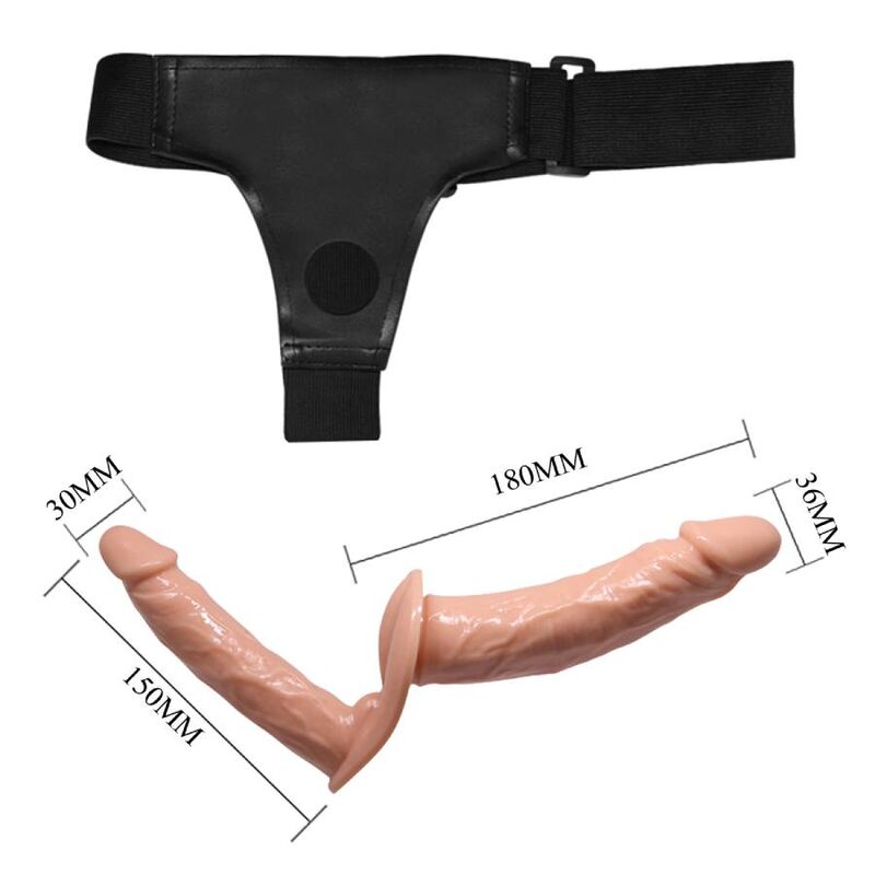 Dildos con imbragatura Ultra appassionata doppi di Baile, immagine 5