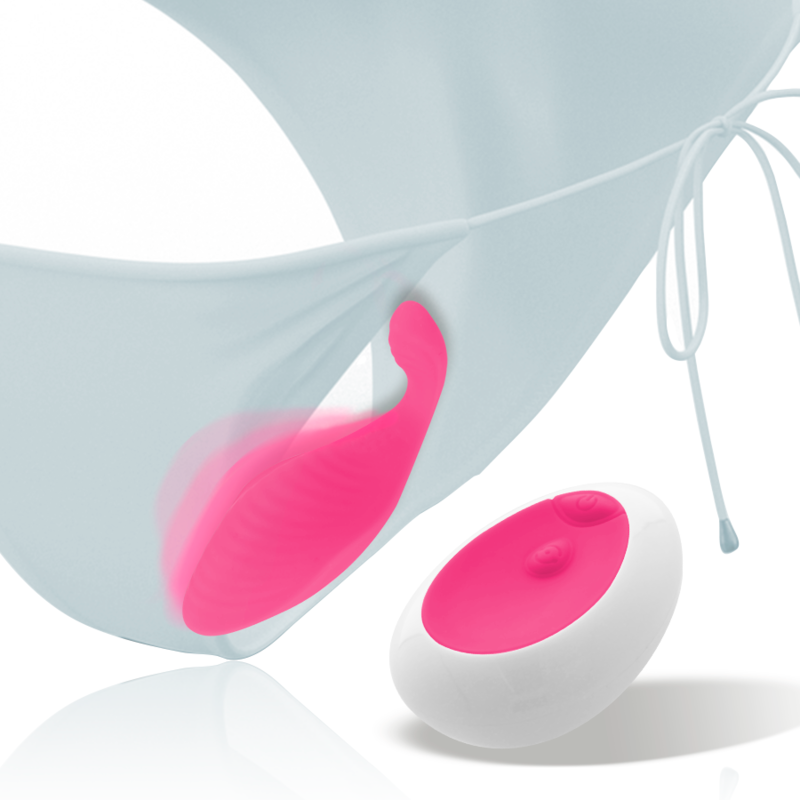 Ovetto vibrante Rob Pantie remote control rosa di Intense, immagine 2