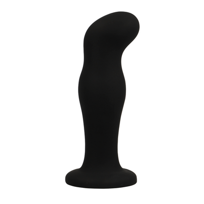 Plug anale Sean premium in silicone nero di Black&silver, immagine 2