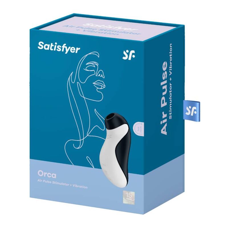 Stimolatore Orca air pulse e vibrazione di Satisfyer, immagine 6