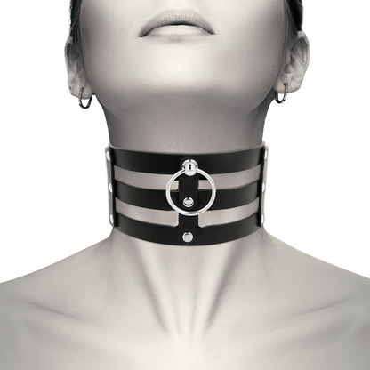 Accessorio sexy girocollo in pelle vegano stile fetish di Coquette Chic Desire, immagine 2