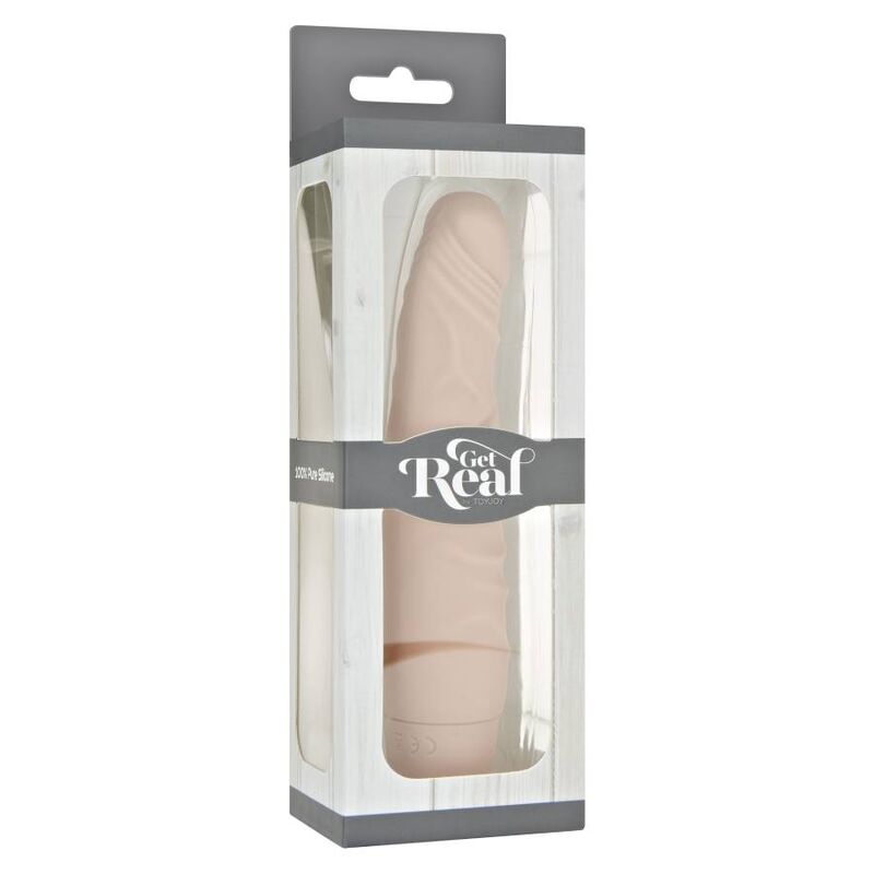 Vibratore mini pelle slim classica di Get Real, immagine 3