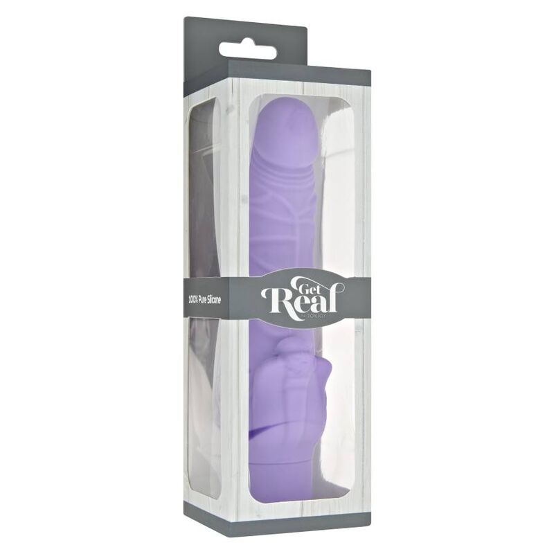 Vibratore stim classico viola di Get Real, immagine 3