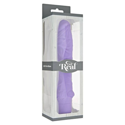 Vibratore classico grande viola di Get Real, immagine 3