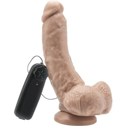 Dildo 20,5 cm con vibratore per sfere di Get Real