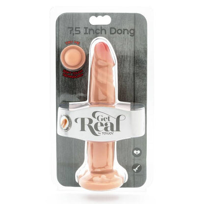 Dong a doppia Densit 19 cm pelle di Get Real, immagine 3