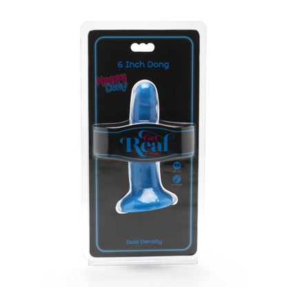 Dildo happy dicks 12 cm blu di Get Real, immagine 2