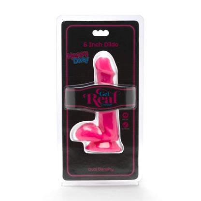 Dildo Happy dicks 12 cm sfere rosa di Get Real, immagine 2