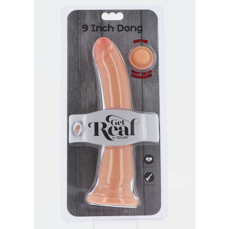 Dong a doppia Densit 23,5 cm pelle di Get Real, immagine 3