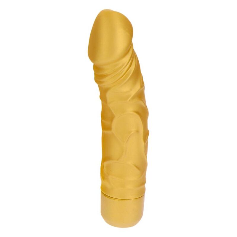 Vibratore originale gold Dicker oro di Get Real, immagine 3