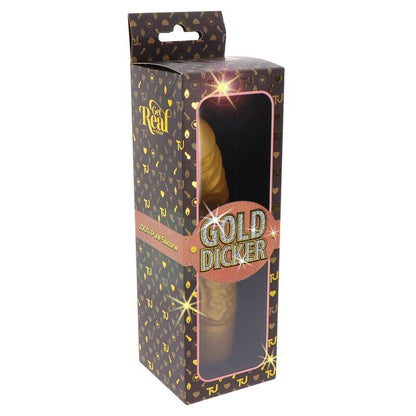 Vibratore originale gold Dicker oro di Get Real, immagine 8