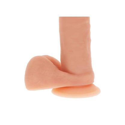 Dildo in silicone 20,5 cm con palle in pelle di Get Real, immagine 3