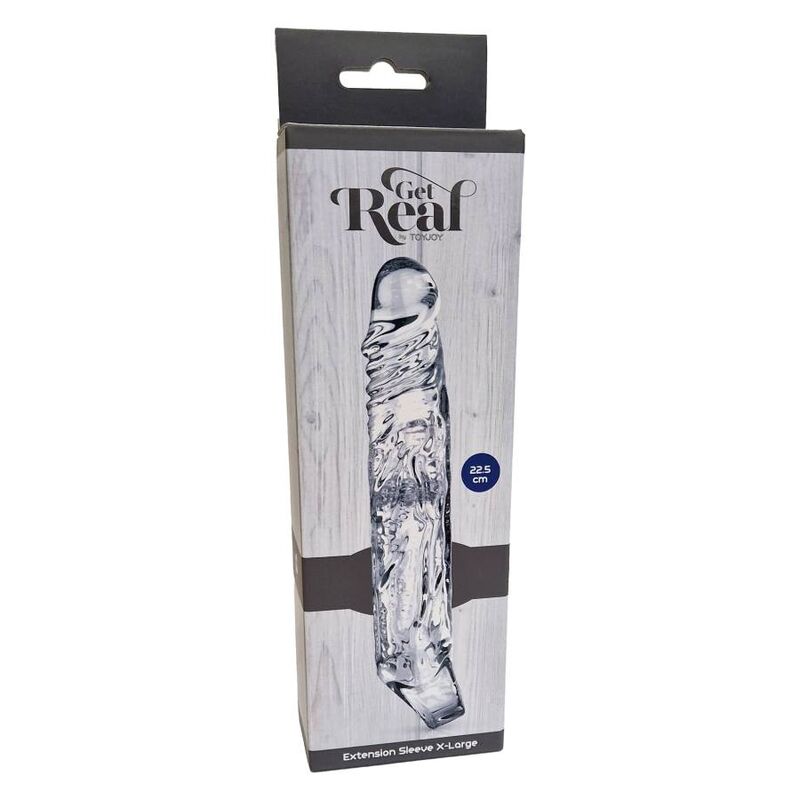 Manicotto di estensione Xlarge trasparente di Get Real, immagine 3