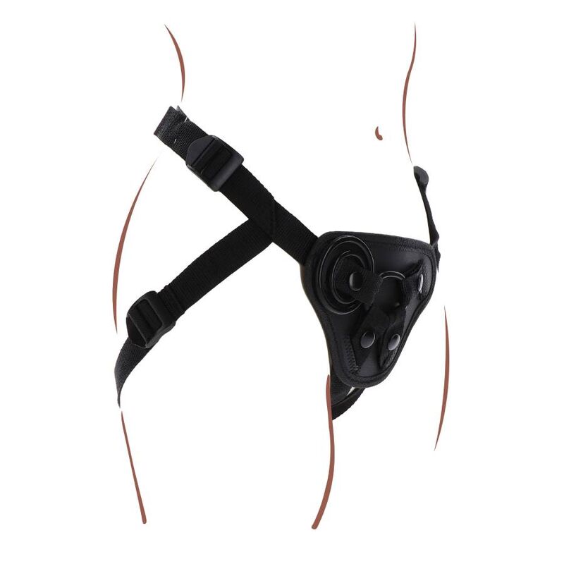 Imbragatura con cinturino nera di Get Real, immagine 5