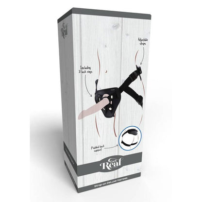 Imbracatura deluxe con cinturino nero di Get Real, immagine 9