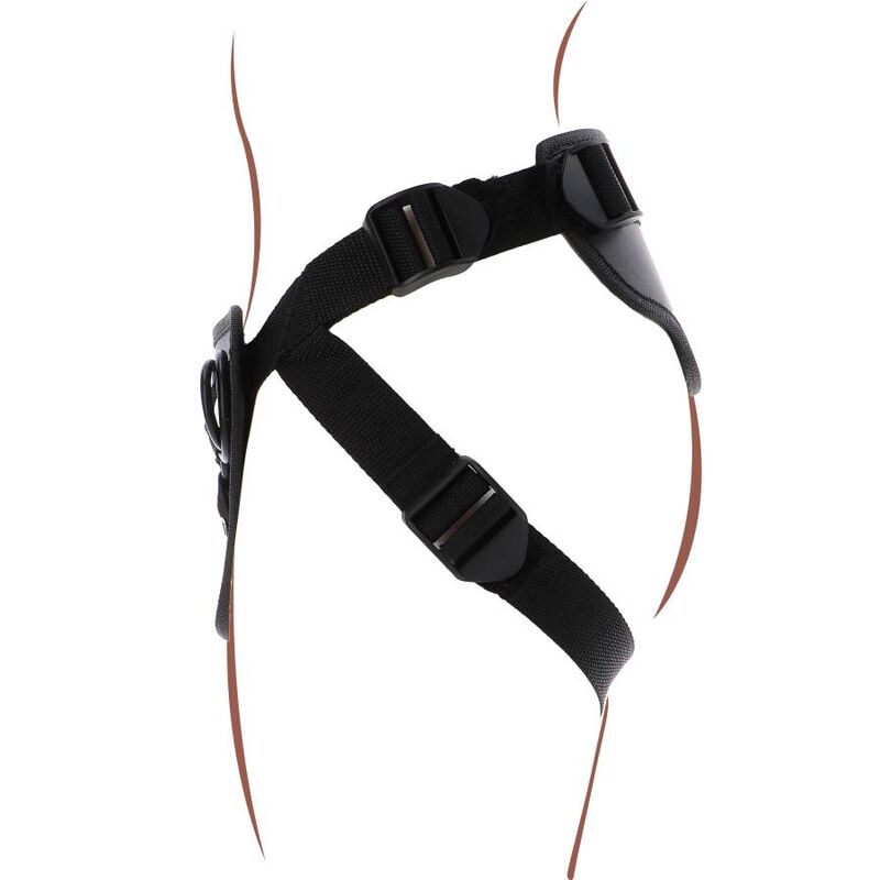 Imbracatura deluxe con cinturino nero di Get Real, immagine 7