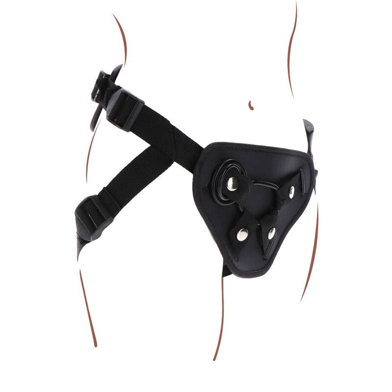 Imbracatura deluxe con cinturino nero di Get Real, immagine 6
