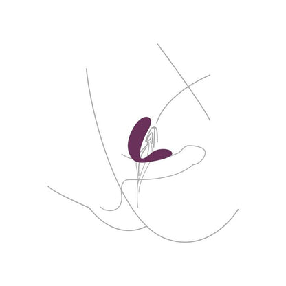 Vibratore di coppia Bound love viola di Xocoon, immagine 6