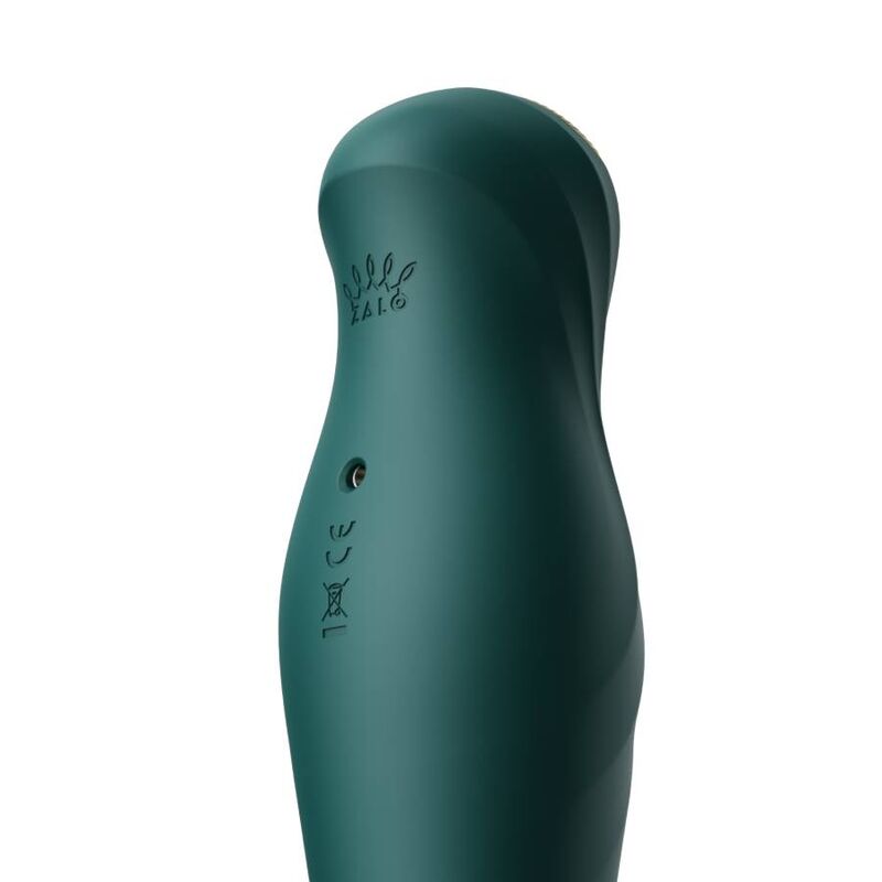 Vibratore king thruster verde di Zalo, immagine 8
