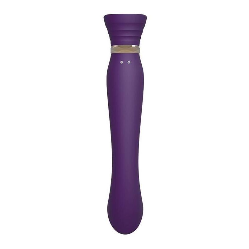 Vibratore punto G queen Puls wave vibe viola di Zalo, immagine 3