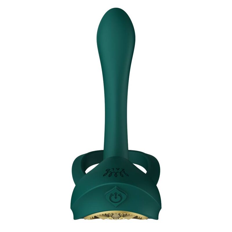Anello per coppie vibranti Bayek verde di Zalo, immagine 13