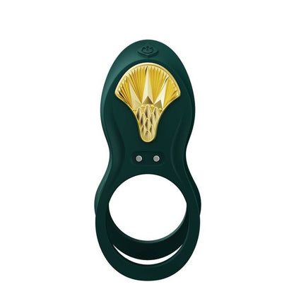 Anello per coppie vibranti Bayek verde di Zalo, immagine 8