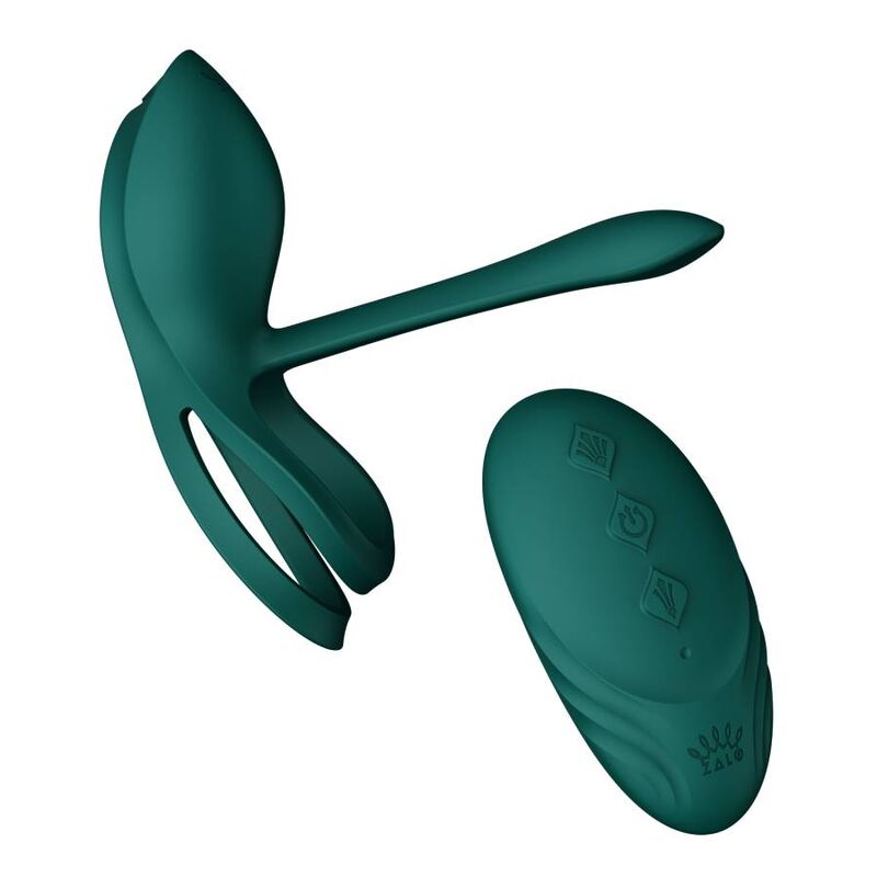 Anello per coppie vibranti Bayek verde di Zalo, immagine 14
