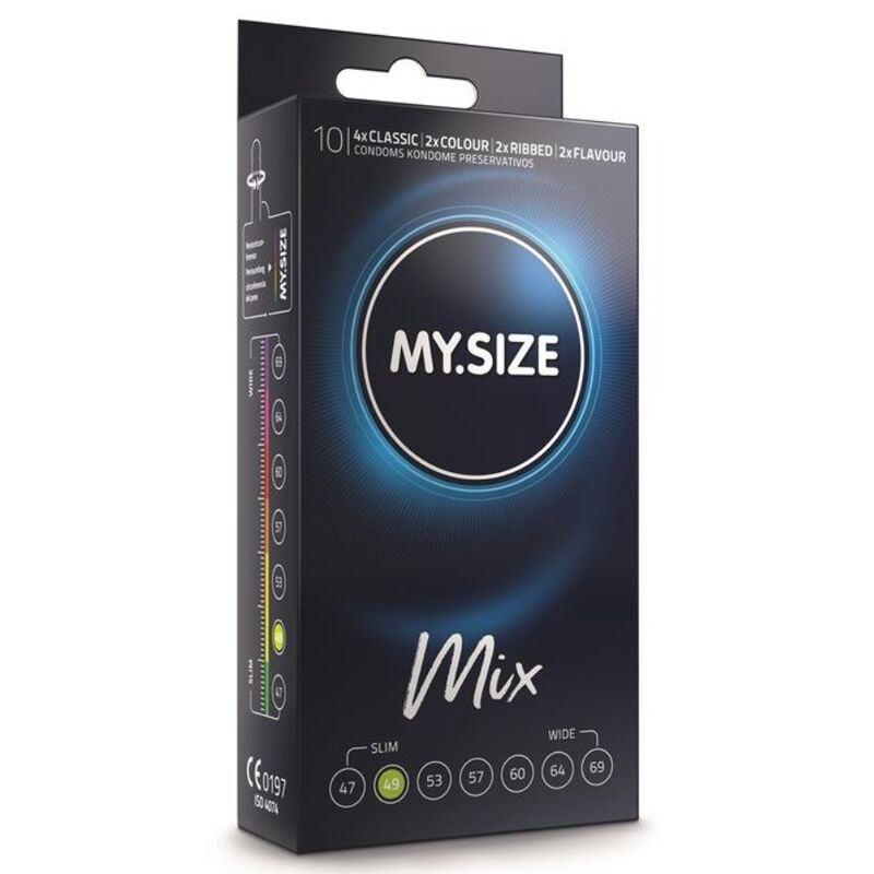 Preservativi Mix 49 mm 10 unità di My Size