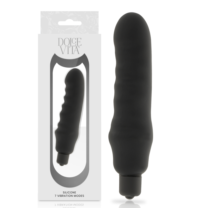 Sex toy Genius black silicone di Dolce Vita