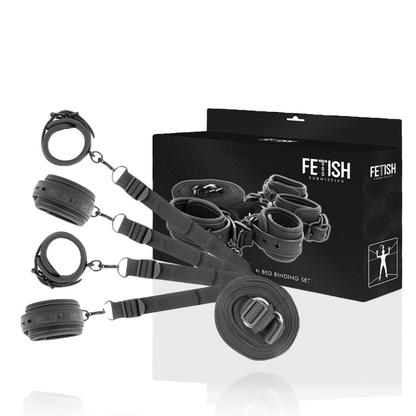 Set di manette e cravatte con fodera in Noprene di Fetish Submissive, immagine 2