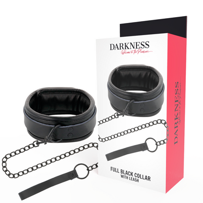Collana nera con catena di Darkness