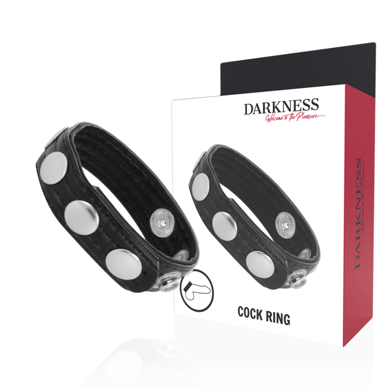 Anello di erezione in pelle di Darkness