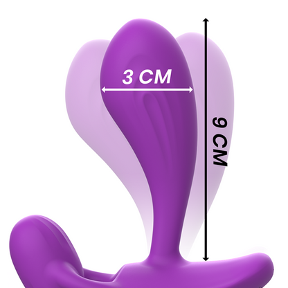 Plug Shelly anal remote control viola di Intense, immagine 4