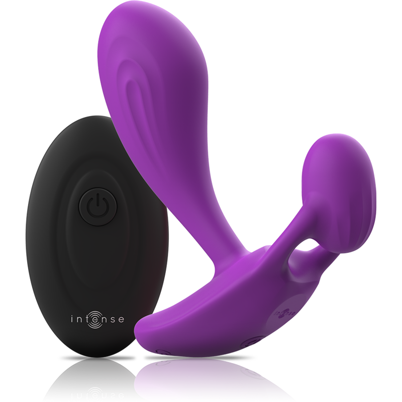 Plug Shelly anal remote control viola di Intense, immagine 2