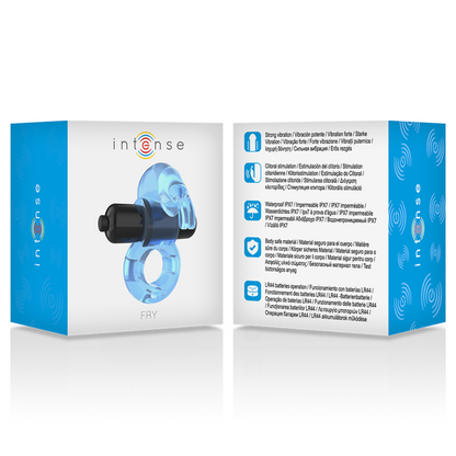Anello vibrante Fry blu di Intense, immagine 5
