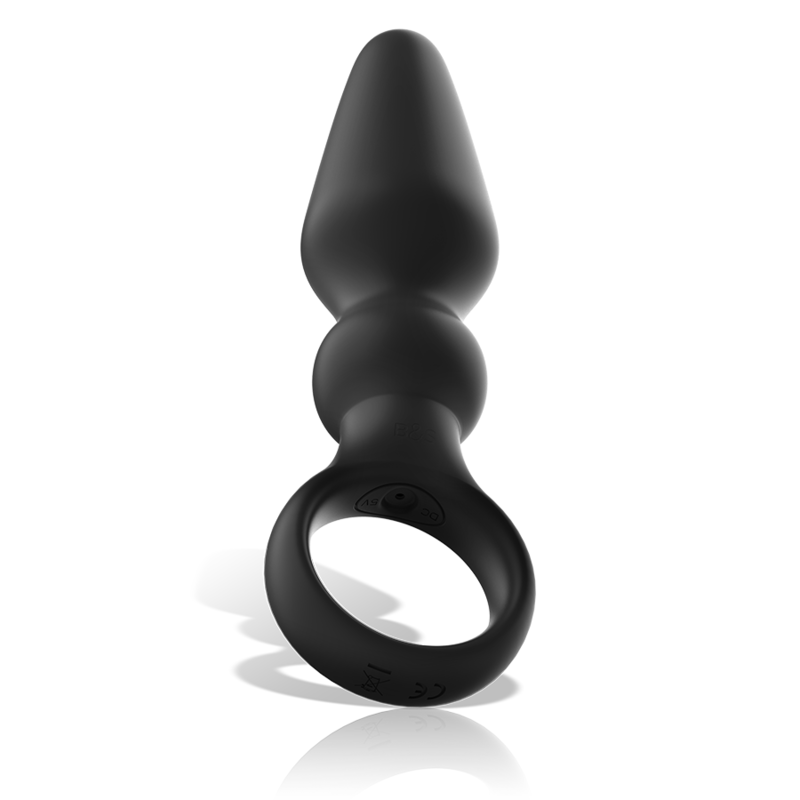 Plug anale in silicone Potente Ozzy di Black&silver, immagine 2