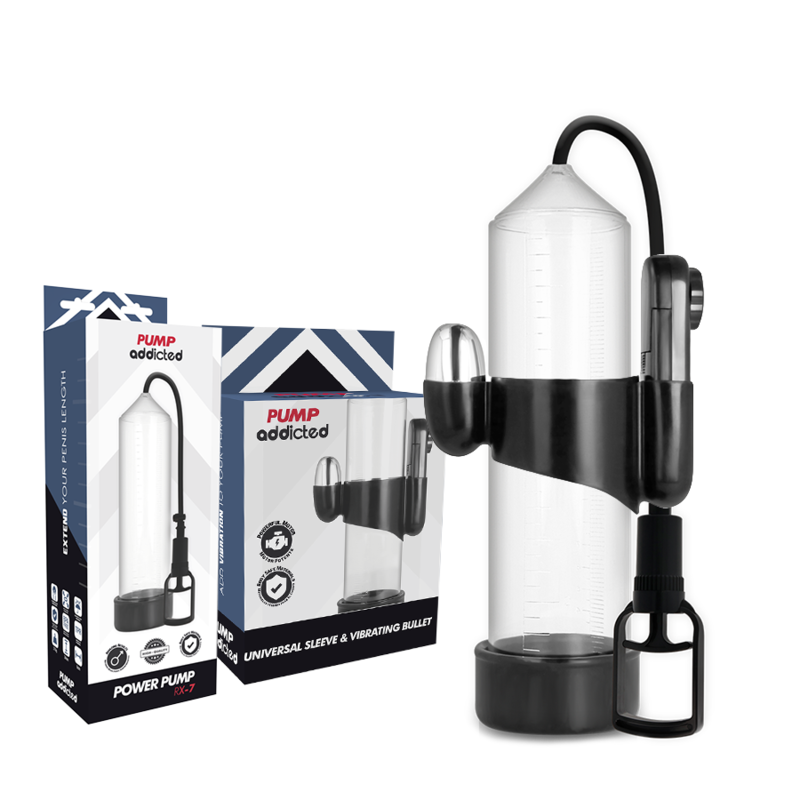Vibratore trasparente Rx7 di Pump Addicted, immagine 2