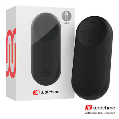 Ovetto vibrante telecomando universale telecomando nero di Watchme
