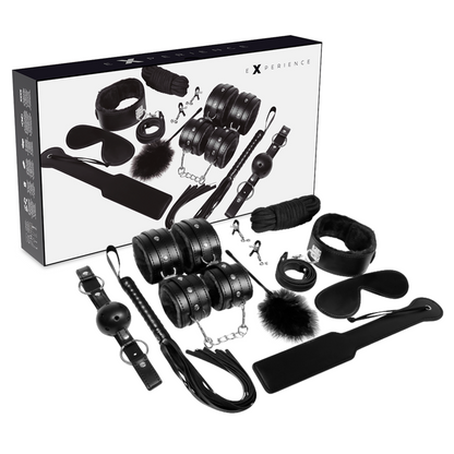 Kit fetish BDSM serie nera di Experience