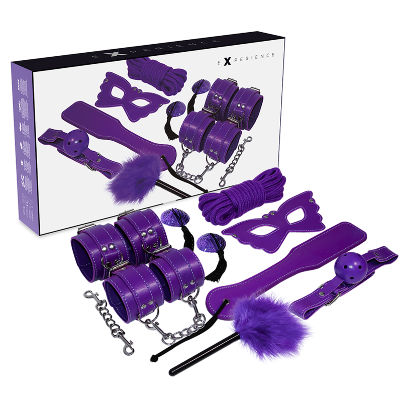 Kit fetish BDSM serie viola di Experience