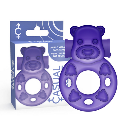 Anello vibratore 26 lilla coniglietto di Casual Love