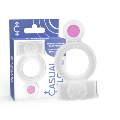 Anello doppio piacere trasparente di Casual Love