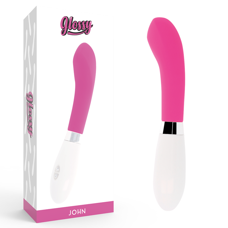 Vibratore John rosa di Glossy