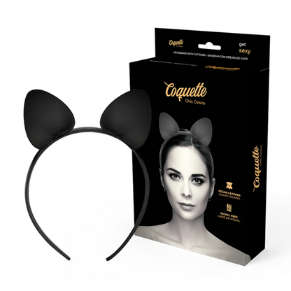 Accessorio sexy fascia con orecchie di gatto di Coquette Chic Desire