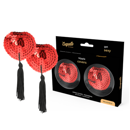 Copri capezzolo rosso di Coquette Chic Desire