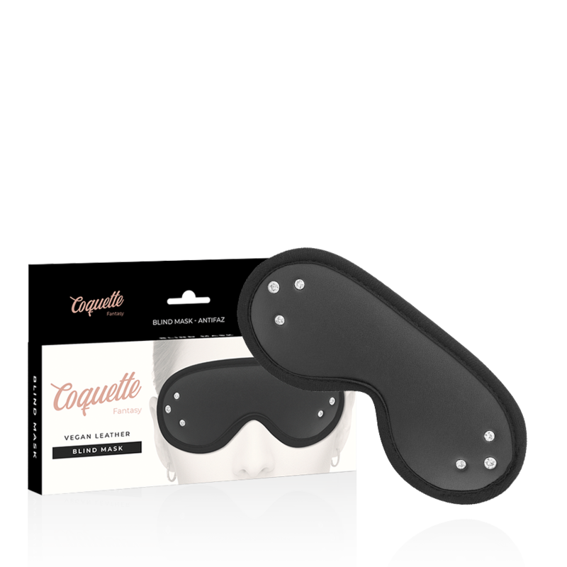 Maschera fantasia vegana in pelle con fodera in neoprene di Coquette Chic Desire