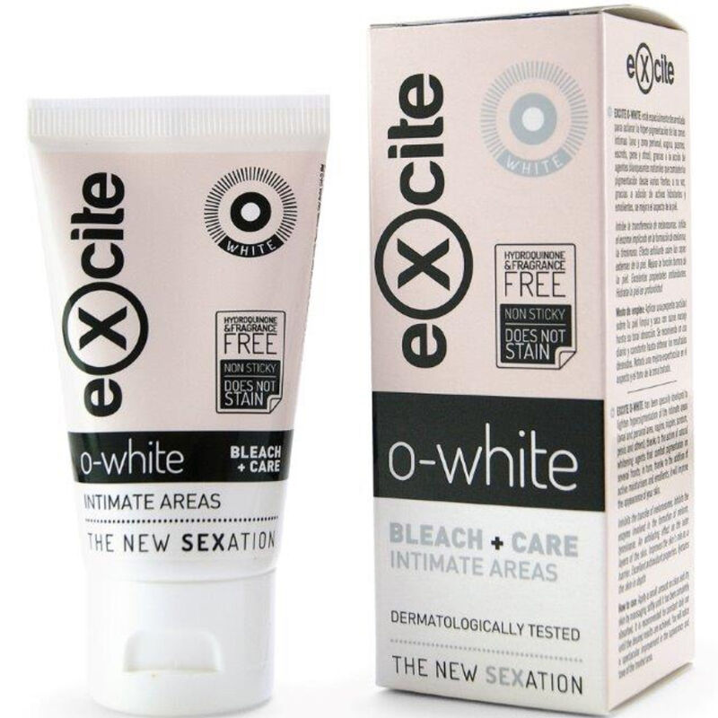 Completo intimo o bianco candeggina e cura aree intime 50 ml di Excite