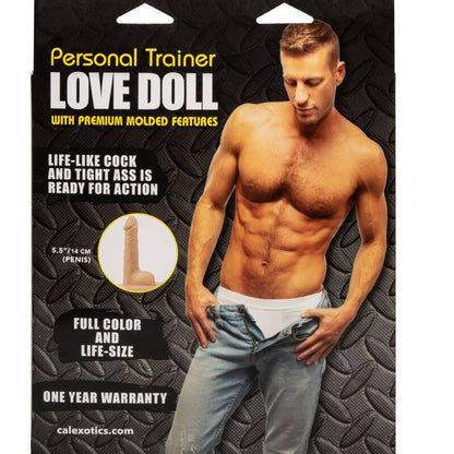 Masturbatore maschile bambola Dellamore personal trainer di Calexotics, immagine 3
