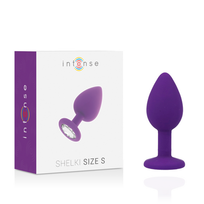 Plug anale Shelki S lilla di Intense, immagine 2