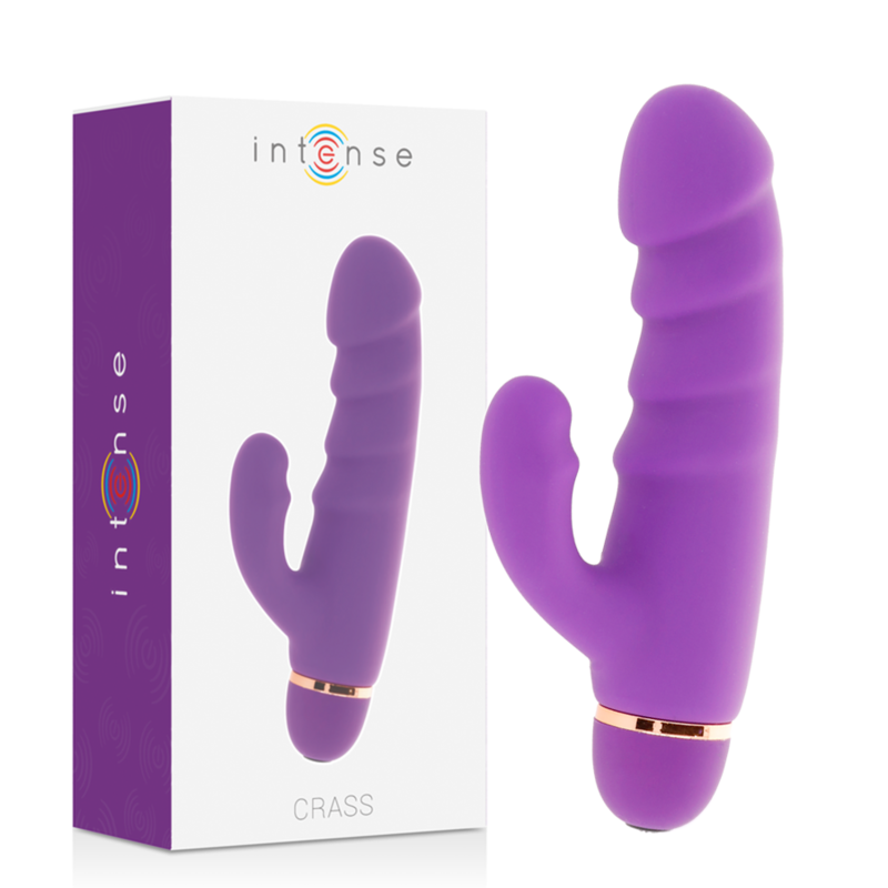 Sex toy Crass 20 velocità silicone lilla di Intense